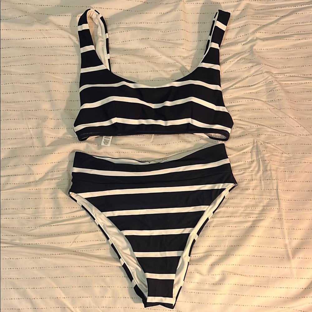 Aerie Striped Bikini Set
